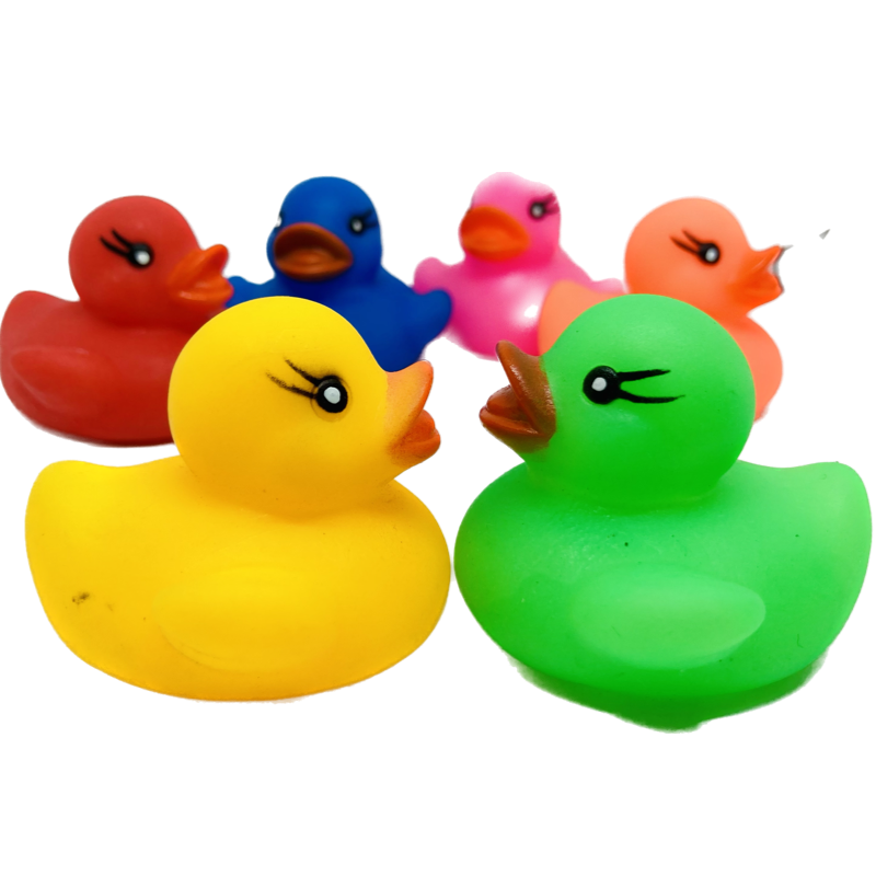 アヒルさん家族　うきうきアヒル　中サイズ