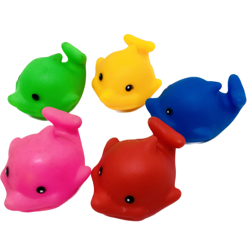 カラフルイルカ